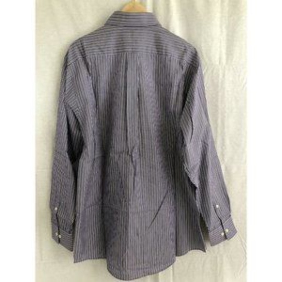 Michael Kors Men's Dress Shirt Striped Button-Down - Picture 2 of 12